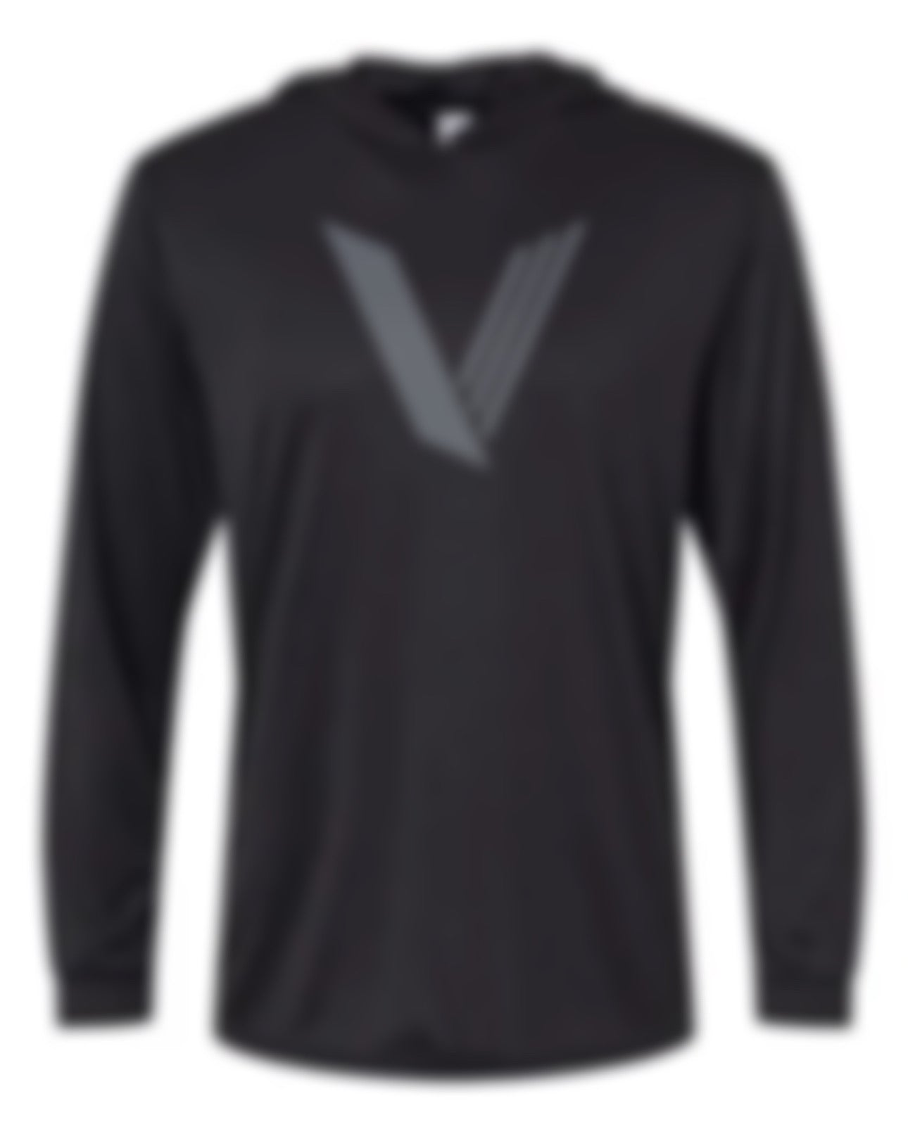 V LOGO HOODED SUNSHIRT
