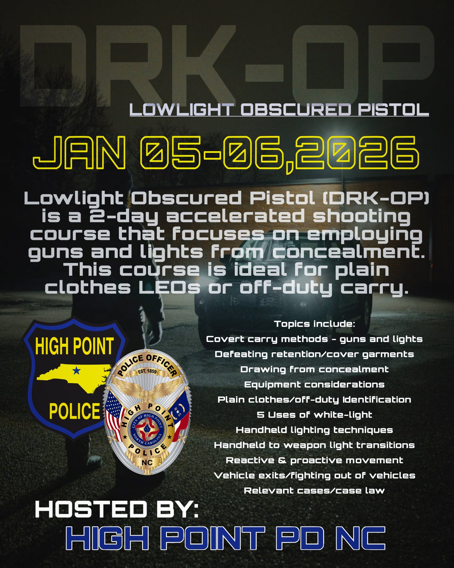 DRK-OP (High Point, NC 01/05-06/26)