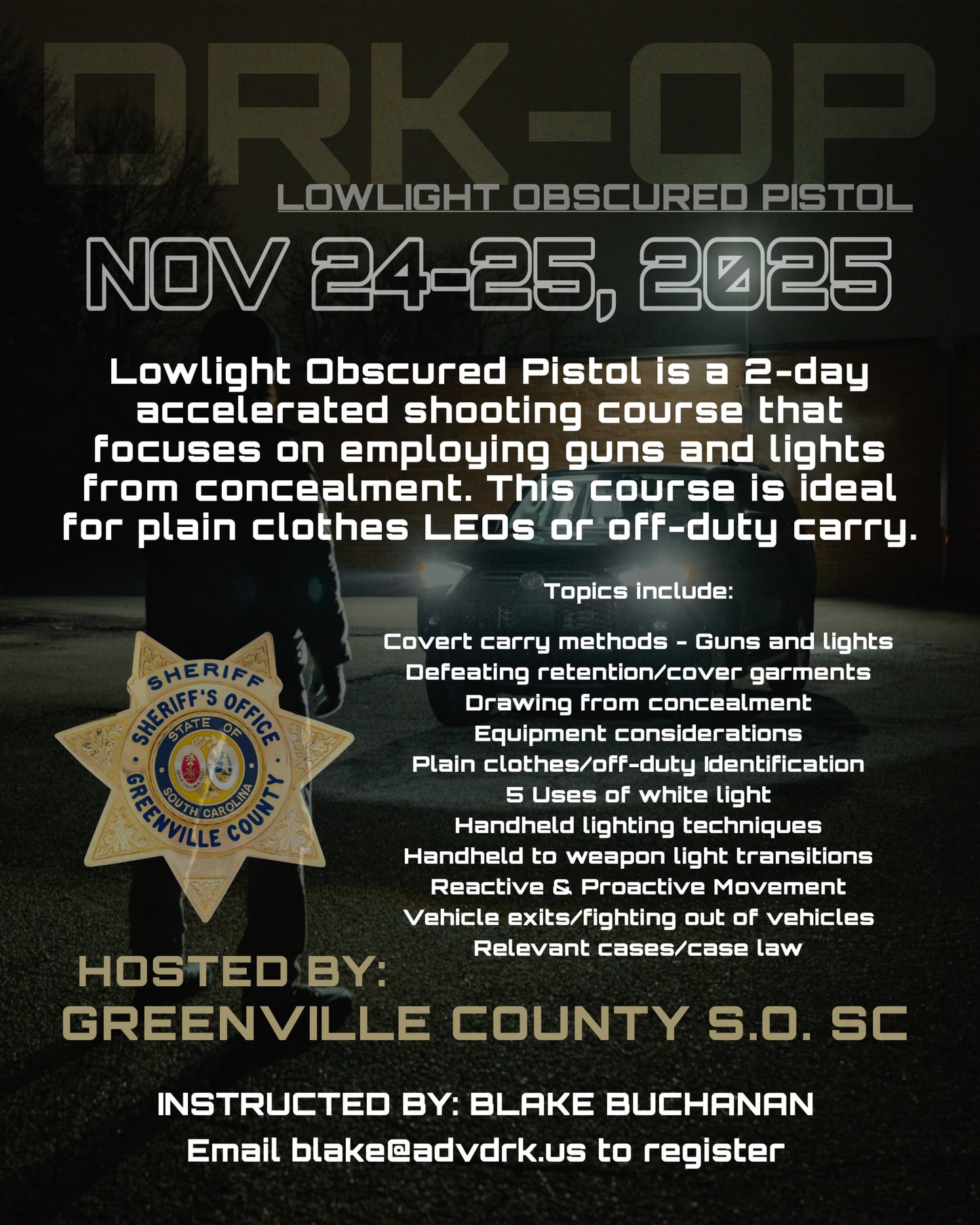 DRK-OP (Greenville, SC 11/24-25/25)